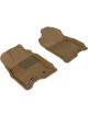 3D MAXpider For 2006-2011 Buick Lucerne Kagu 1st Row Floormat Tan