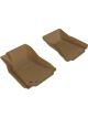 3D MAXpider For 2009-2013 Cadillac CTS Kagu 1st Row Floormat Tan