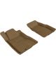 3D MAXpider For 2005-2009 Ford Mustang Kagu 1st Row Floormat Tan