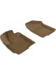 3D MAXpider For 2010-2013 Kia Soul Kagu 1st Row Floormat Tan