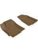 3D MAXpider For 2012-2017 Kia Rio/Rio5 Kagu 1st Row Floormat Tan