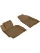 3D MAXpider For 2014-2018 Kia Forte Kagu 1st Row Floormat Tan