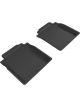 3D MAXpider For 2017-2019 Genesis G90 Kagu 2nd Row Floormats Blac