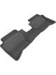 3D MAXpider For 2014-2017 Kia Rio/Rio5 Kagu 2nd Row Floormats Bla