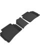 3D MAXpider For 2016-2020 Chevrolet Malibu Kagu 2nd Row Floormats