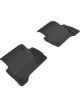 3D MAXpider For 2017-2020 Jaguar XE Kagu 2nd Row Floormats Black
