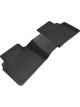 3D MAXpider For 2019-2019 Nissan Altima Kagu 2nd Row Floormats Bl