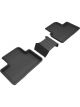 3D MAXpider For 2019-2020 Volvo XC40 Kagu 2nd Row Floormats Black