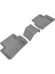 3D MAXpider For 2017-2019 Infiniti QX30 Kagu 2nd Row Floormats Gr