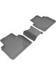 3D MAXpider For 2018-2020 Honda Accord Kagu 2nd Row Floormats Gra