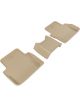 3D MAXpider For 2015-2020 Acura TLX Kagu 2nd Row Floormats Tan