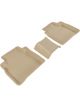 3D MAXpider For 2016-2019 Nissan Maxima Kagu 2nd Row Floormats Ta