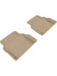 3D MAXpider For 2011-2017 Audi A8 Kagu 2nd Row Floormats Tan