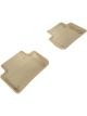 3D MAXpider For 2018-2020 Audi Q5 Kagu 2nd Row Floormats Tan