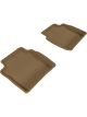3D MAXpider For 2008-2012 Chevrolet Malibu Kagu 2nd Row Floormats
