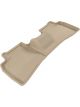 3D MAXpider For 2010-2013 Kia Forte Kagu 2nd Row Floormats Tan