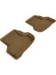 3D MAXpider For 2006-2013 Audi A3 Kagu 2nd Row Floormats Tan