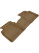 3D MAXpider For 2006-2012 Ford Fusion Kagu 2nd Row Floormats Tan