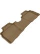 3D MAXpider For 2010-2010 Kia Soul Kagu 2nd Row Floormats Tan