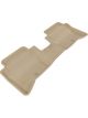 3D MAXpider For 2014-2017 Kia Rio/Rio5 Kagu 2nd Row Floormats Tan