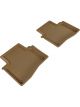 3D MAXpider For 2014-2020 Acura RLX Kagu 2nd Row Floormats Tan