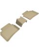 3D MAXpider For 2018-2020 Buick Regal Kagu 2nd Row Floormats Tan