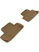 3D MAXpider For 2005-2014 Ford Mustang Kagu 2nd Row Floormats Tan