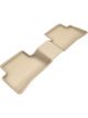 3D MAXpider For 2019-2020 Lexus UX Kagu 2nd Row Floormats Tan