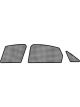 3D MAXpider For 2009-2016 Audi A4 Black Sun Shades Side Windows