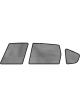 3D MAXpider For 2009-2013 Honda Fit Black Sun Shades Side Windows