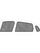 3D MAXpider For 2015-2020 Honda Fit Black Sun Shades Side Windows