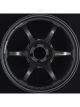 Advan RG-D2 16x6.5 +45 4-100 Semi Gloss Black Wheel