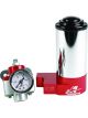 Aeromotive SS Carbureted Pump Reg Gauge Kit 3/8in NPT