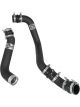 AFE Bladerunner 3in/3-1/2in Black Intercooler Tubes Hot/Cold For 20