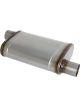 AFE Mach Force-Xp 409 SS Muffler 2.5in Offset Inlet/2.5in Offset Outl