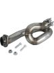AFE Power Twisted Steel Loop Relocation Pipe For 2018 Jeep Wrangler J…