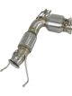 AFE Twisted Steel Street Series Down-Pipe For 14-19 Mini Cooper S