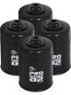 AFE Pro Guard D2 Oil Filter 4 Pack For 11-13 Ford F-150 V6 3.5/3.7