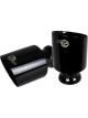 AFE Mach Force-XP 4-1/2in Black OE Replacement Exhaust Tips For 15-…