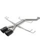 AFE Takeda 2.5in 304SS Axle-Back Exhaust System For 17-19 Honda Civ