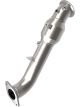 AFE Twisted 3.5IN 304SS Downpipe w/ Cat For 19-20 GM Silverado/Sie…