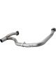 AFE Power Twisted Steel Y-Pipe Stainless Steel 2.5in For 12-14 Jeep W