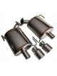AVO For 05-09 Subaru Legacy GT/Legacy Spec B 2.5L SS Mufflers Du…
