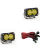 Baja Designs S2 Sport Wide Cornering Pattern Pair LED Work Light Amber