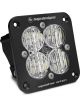 Baja Designs Squadron Sport Black Wide Cornering Pattern Flush Mount LE