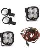Baja Designs Squadron Sport Polaris LED Light Pods w/ 2.0in Harness/Hor…