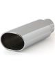 Banks Power Tailpipe Tip Kit SS Obround Slash Cut 3.5in Tube 4.38in X 5.