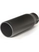 Banks Power Tailpipe Tip Kit SS Round Straight Cut Black 3.5in Tube 4.38