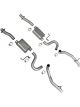 BBK For 87-93 Mustang GT Cat Back Kit Varitune Mufflers Aluminized turn d…