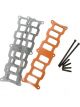 BBK For 86-95 Mustang 5.0 Phenolic Manifold Spacer Kit BBK SSI Intake 3/8